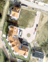 farbiges Orthophoto